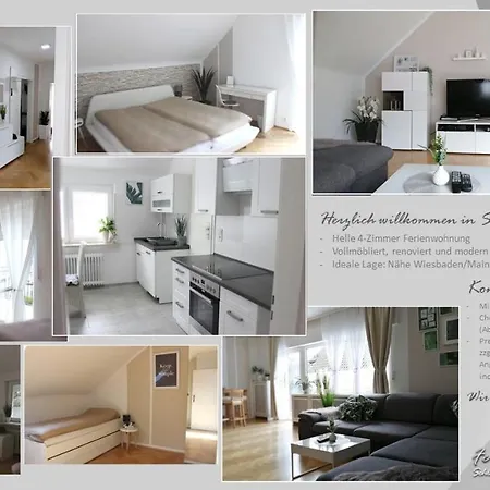 Schoene 4-zimmerwohnung, Bei Wiesbaden/mainz/ffm Schlangenbad